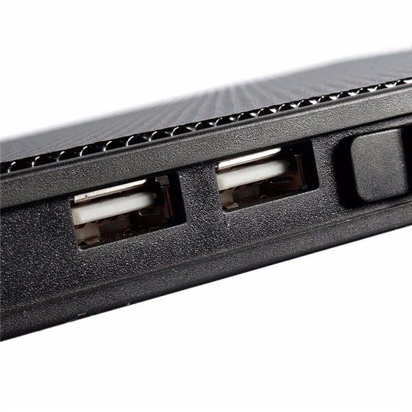 5 Fans LED USB Port Cooling Stand Pad Cooler for 17 inch Laptop Notebook 9 5 Fans LED USB Port Cooling Stand Pad Cooler for 17 inch Laptop Notebook - Image 9