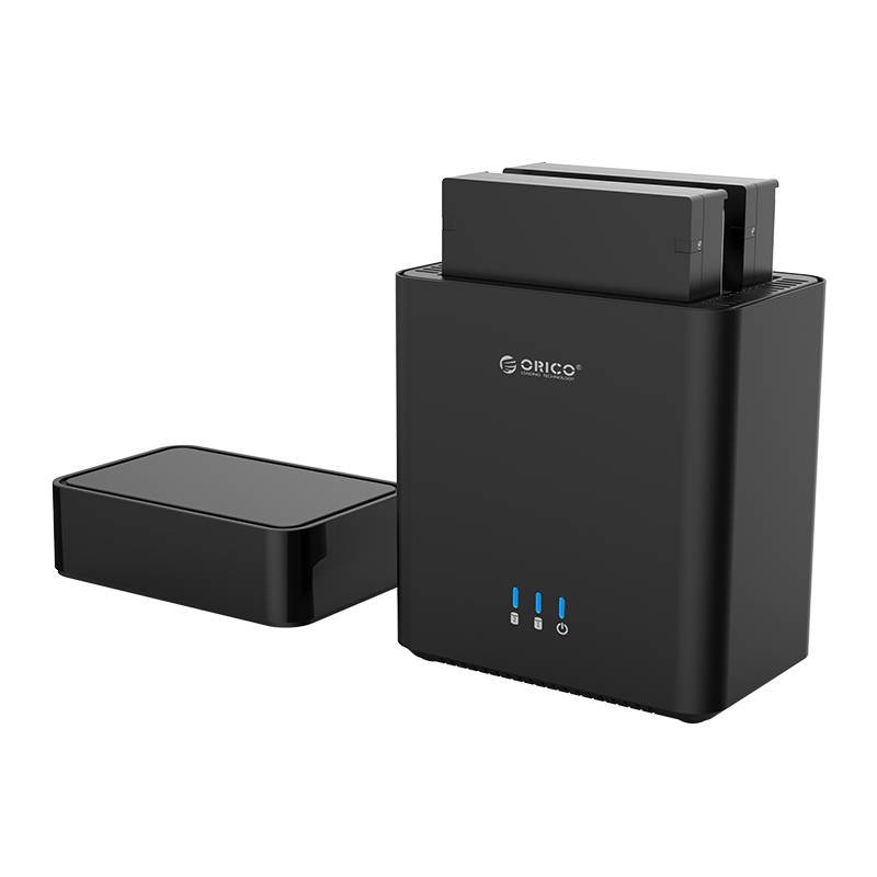 Orico DS200U3 USB3.0 Dual-Bay 3.5inch Hard Drive Enclosure Magnetic-type HDD SSD Docking Station 2