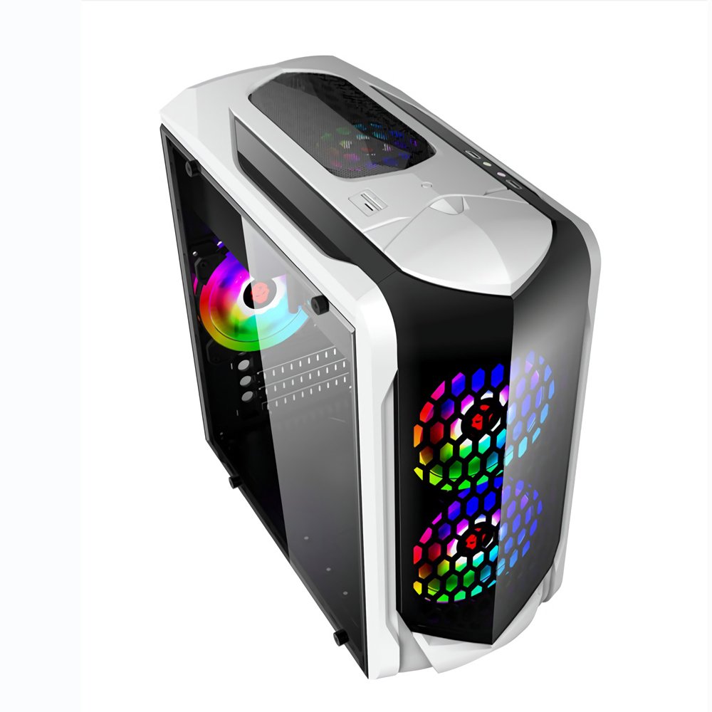 375*185*380mm Transparent Side Panel Micro ATX Desktop PC Computer Case 1 375*185*380mm Transparent Side Panel Micro ATX Desktop PC Computer Case