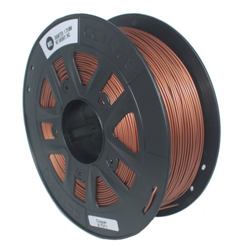 CCTREE® 1.75mm 1KG/Roll Metal Bronze/Copper Filled Filament for Creality CR-10/Ender 3/Anet 3D Printer 7