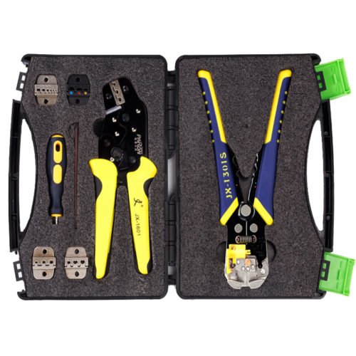 Paron® JX-D5301 Multifunctional Ratchet Crimping Tool Wire Strippers Terminals Pliers Kit 3