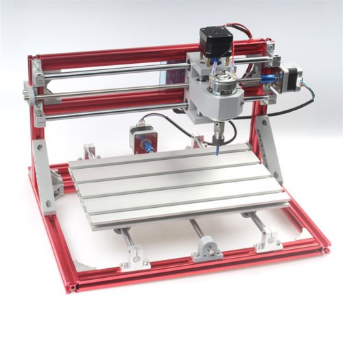 3018 3 Axis Red CNC Wood Engraving Carving PCB Milling Machine Router Engraver GRBLControl 2