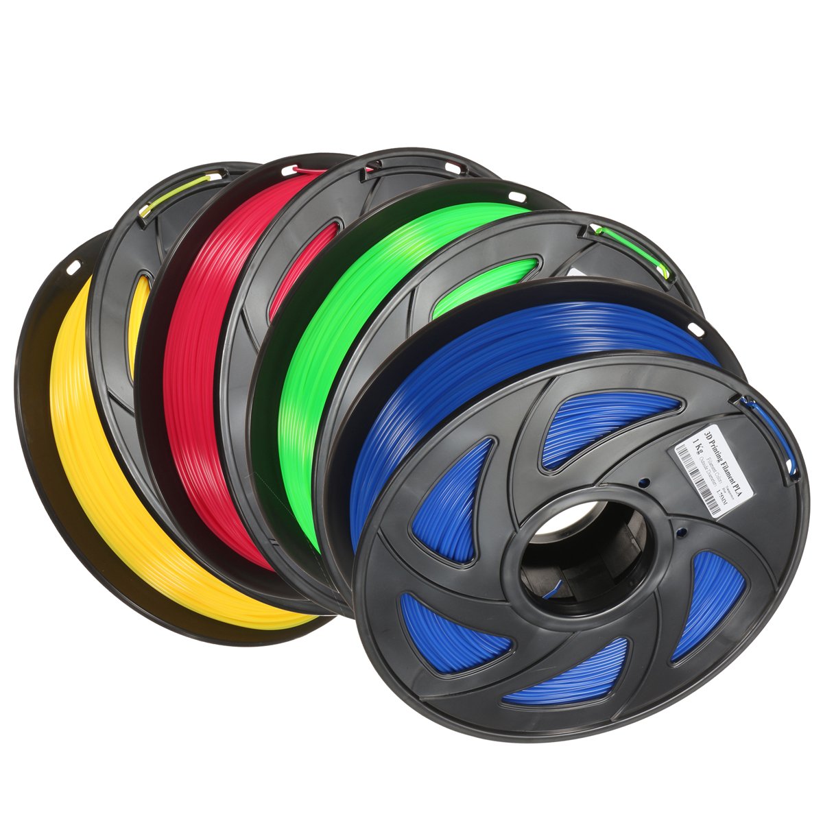 1.75mm 1KG PLA Transparent Red/Blue/Green/Yellow Filament For 3D Printer RepRap 2 1.75mm 1KG PLA Transparent Red/Blue/Green/Yellow Filament For 3D Printer RepRap - Image 2