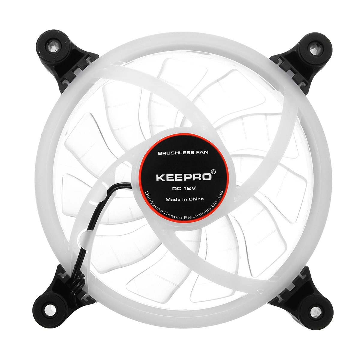 12cm 16million Color RGB LED Quiet Computer Case PC Cooling Fan +Remote Control 2 12cm 16million Color RGB LED Quiet Computer Case PC Cooling Fan +Remote Control - Image 2