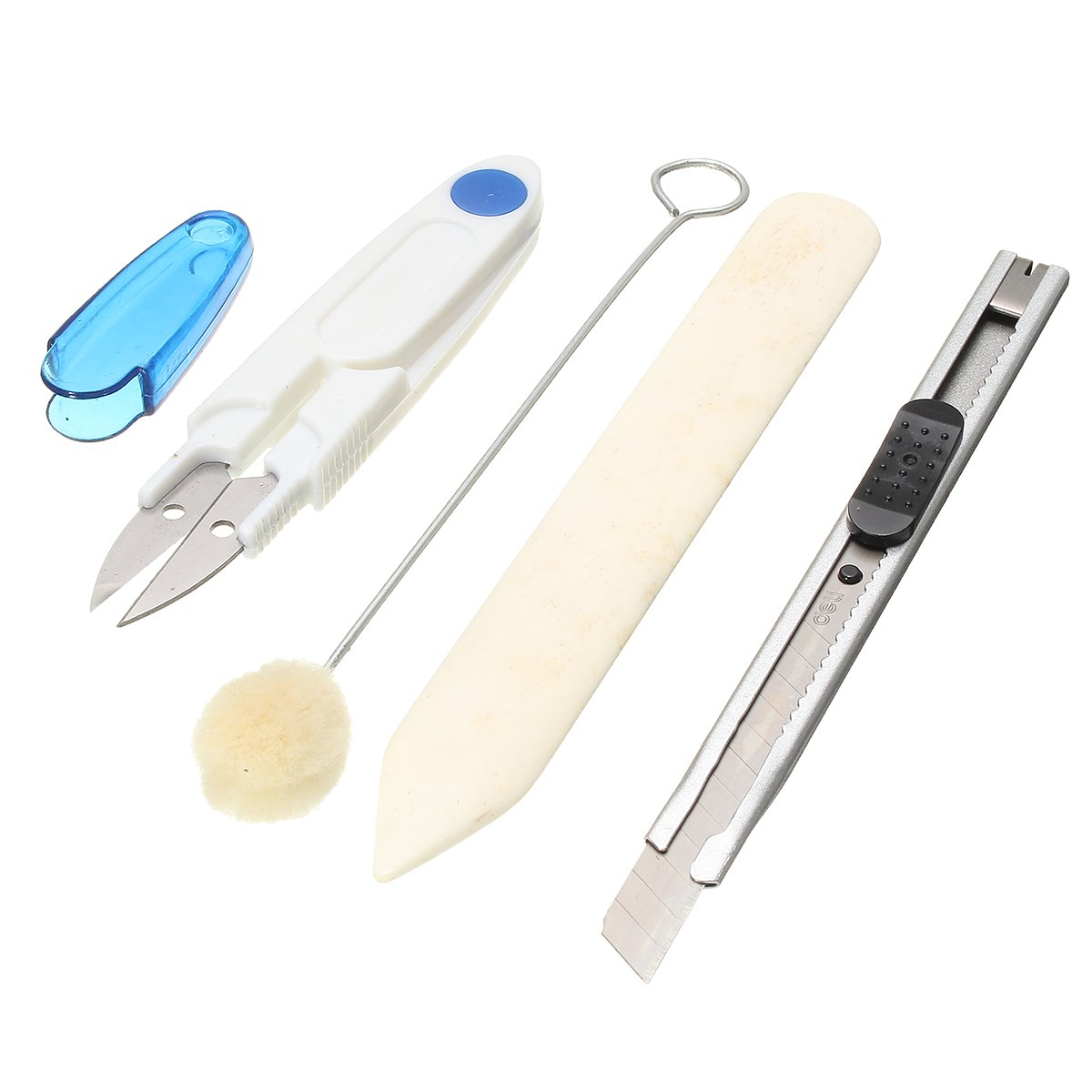 59 Pieces Leather Craft Tool Kit for Hand Sewing Stitching Stamping Set Saddle Making Tool 3 59 Pieces Leather Craft Tool Kit for Hand Sewing Stitching Stamping Set Saddle Making Tool - Image 3