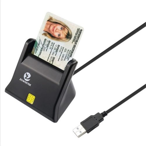 Zoweetek ZW - 12026 - 3 EMV USB Smart Card Reader Writer DOD Military USB 3