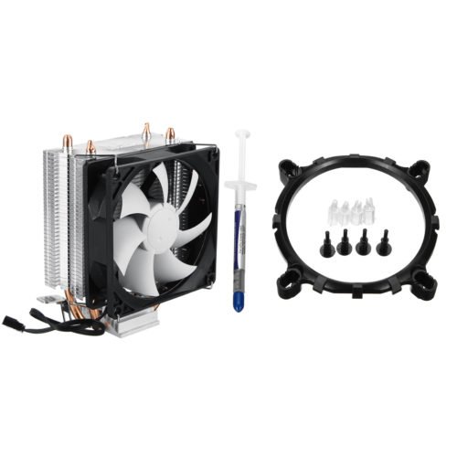 3Pin DC 12V Colorful Backlight 90mm CPU Cooling Fan PC Heatsink for Intel/AMD For PC Computer Case 7