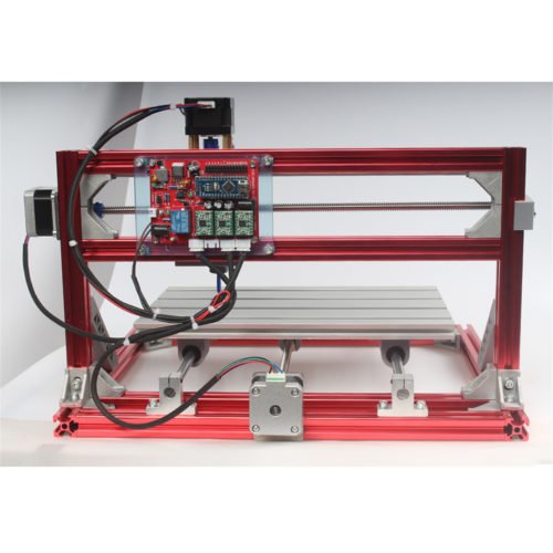 3018 3 Axis Red CNC Wood Engraving Carving PCB Milling Machine Router Engraver GRBLControl 3