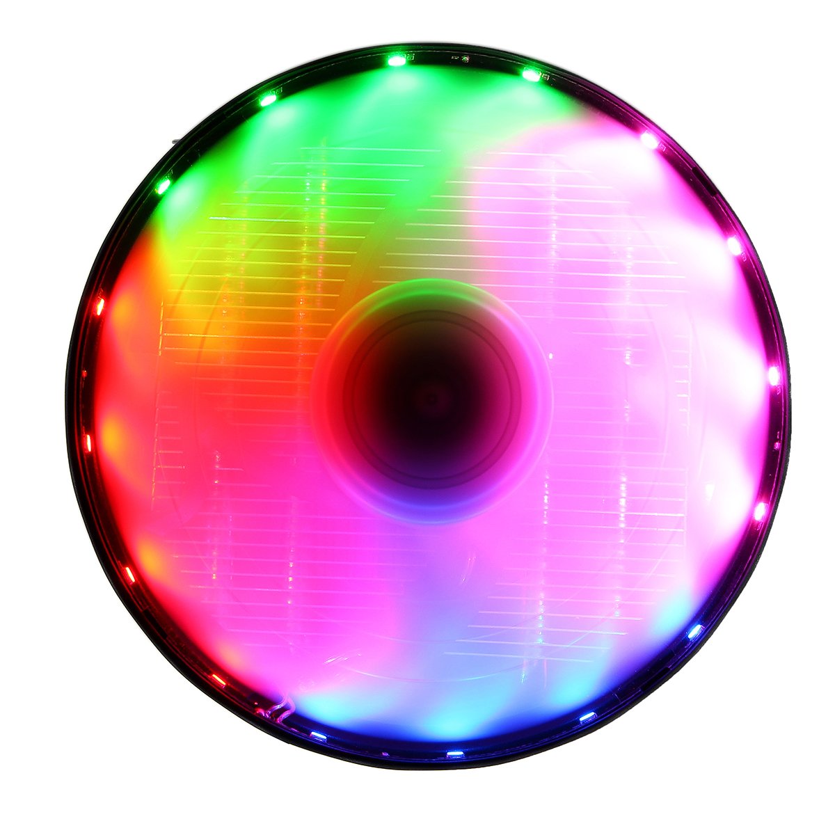 DC 12V 4Pin Colorful Backlight 120mm CPU Cooling Fan PC Heatsink for Intel/AMD For PC Computer Case 2 DC 12V 4Pin Colorful Backlight 120mm CPU Cooling Fan PC Heatsink for Intel/AMD For PC Computer Case - Image 2