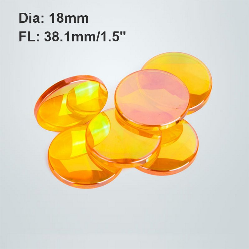 18mm Dia ZnSe Focus Lens for CO2 Laser Engraver/Cutter Cutting Machine FL 1.5/2/2.5/3/4/5/7.5" 9 18mm Dia ZnSe Focus Lens for CO2 Laser Engraver/Cutter Cutting Machine FL 1.5/2/2.5/3/4/5/7.5" - Image 9