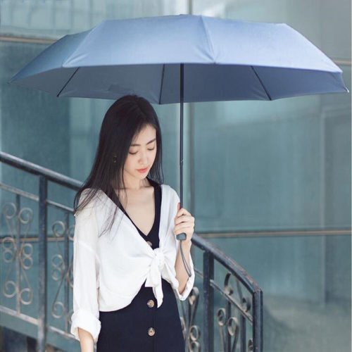 Original Xiaomi 90 Fun Umbrella 2-3 People Portable UPF40+ 309g Waterproof Three Folding Sunshade 10