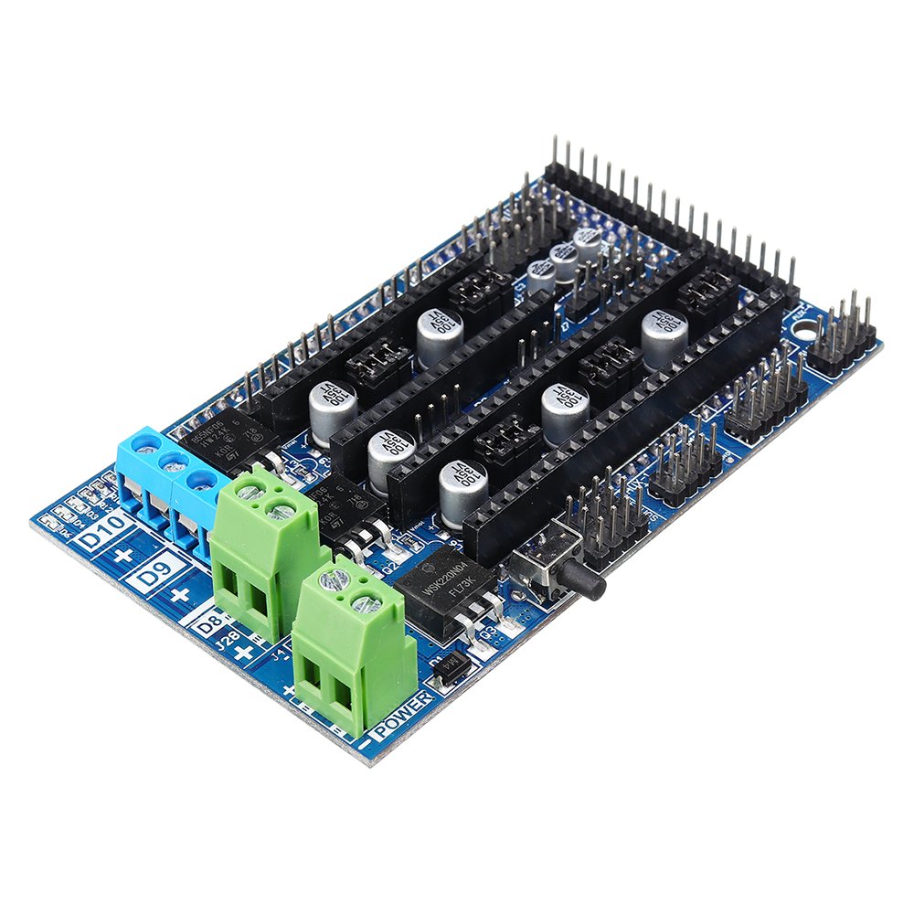 Upgrade Ramps 1.6 Base On Ramps1.5 Control Mainboard + Mega2560 R3 + 5Pcs DRV8825 Kit for Reprap 3D Printer 4 Upgrade Ramps 1.6 Base On Ramps1.5 Control Mainboard + Mega2560 R3 + 5Pcs DRV8825 Kit for Reprap 3D Printer - Image 4
