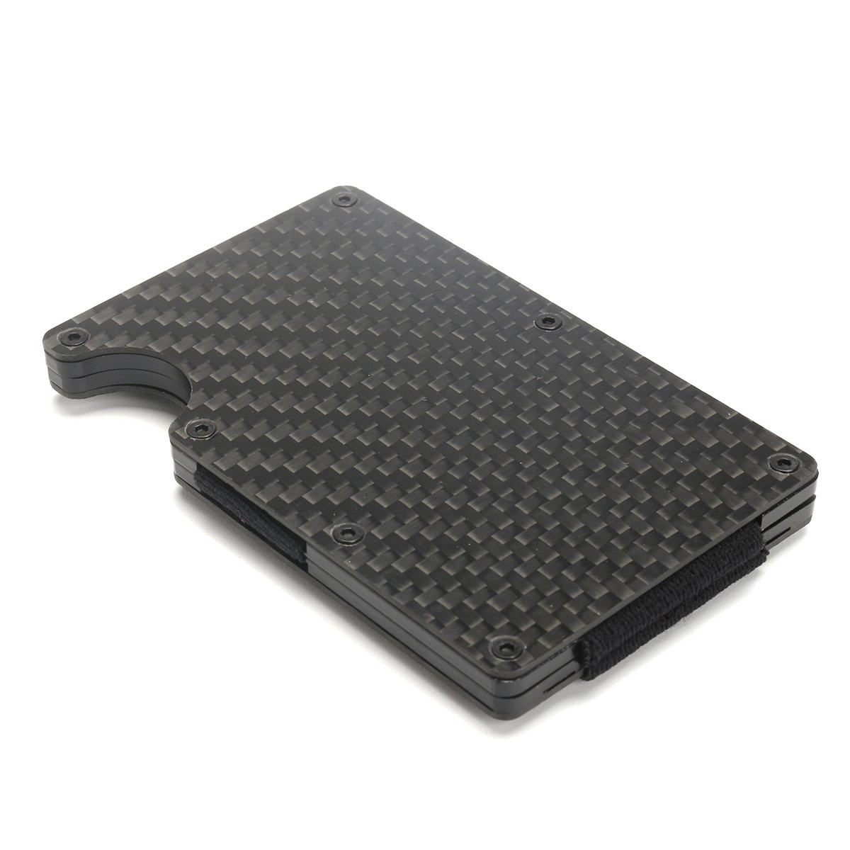 Slim Carbon Fiber Credit Card Portable ID Passport Card Holder Money Clip Case Wallet 4 Slim Carbon Fiber Credit Card Portable ID Passport Card Holder Money Clip Case Wallet - Image 4