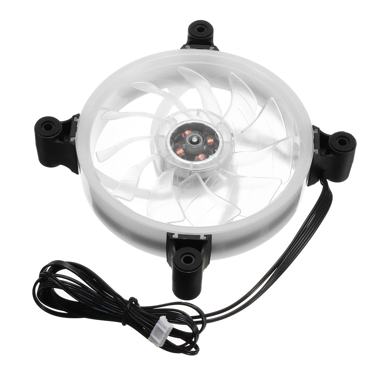 12cm 16million Color RGB LED Quiet Computer Case PC Cooling Fan +Remote Control 10 12cm 16million Color RGB LED Quiet Computer Case PC Cooling Fan +Remote Control - Image 10