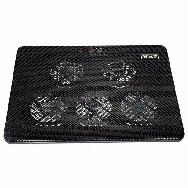 5 Fans LED USB Port Cooling Stand Pad Cooler for 17 inch Laptop Notebook 2 5 Fans LED USB Port Cooling Stand Pad Cooler for 17 inch Laptop Notebook - Image 2
