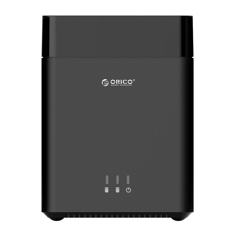 Orico DS200C3 Type-C Dual-Bay 3.5inch Hard Drive Enclosure Magnetic-type HDD SSD Docking Station 3 Orico DS200C3 Type-C Dual-Bay 3.5inch Hard Drive Enclosure Magnetic-type HDD SSD Docking Station - Image 3
