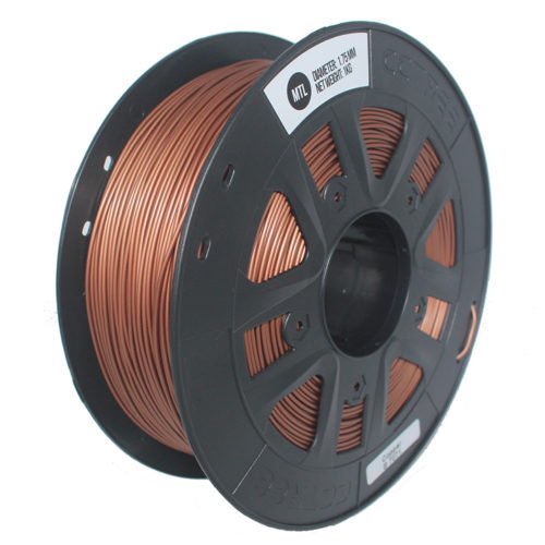 CCTREE® 1.75mm 1KG/Roll Metal Bronze/Copper Filled Filament for Creality CR-10/Ender 3/Anet 3D Printer 8