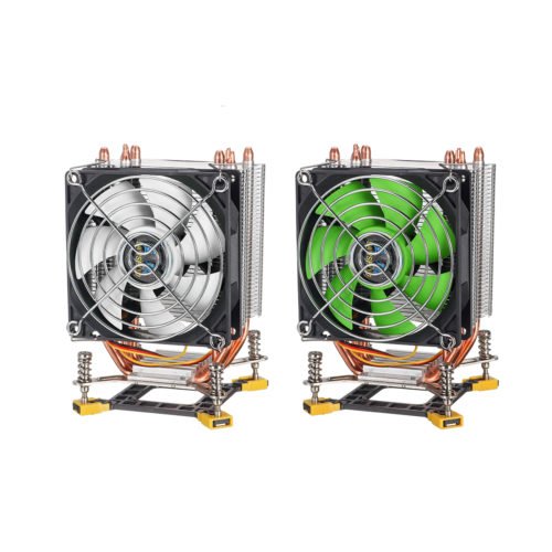 3 Pin 90cm 4 Heat Pipes Cooler Cooling Fan Heatsink for 115X 1366 Motherboard 1