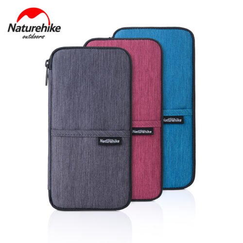 Naturehike NH17C001-B Travel Passport Card Bag Ticket Cash Wallet Pouch Holder For iphone 2