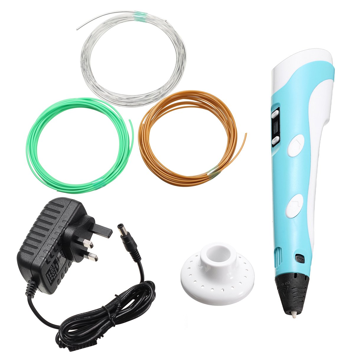 DIY Graffiti Three-Dimensional Shape 3D Printer Pen With PLA Filament For Children's Education 12 DIY Graffiti Three-Dimensional Shape 3D Printer Pen With PLA Filament For Children's Education - Image 12