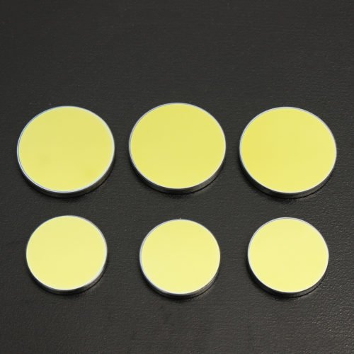3Pcs Reflective Mirror Reflector Si Coated Gold for CO2 Laser Cutting Engraving 5