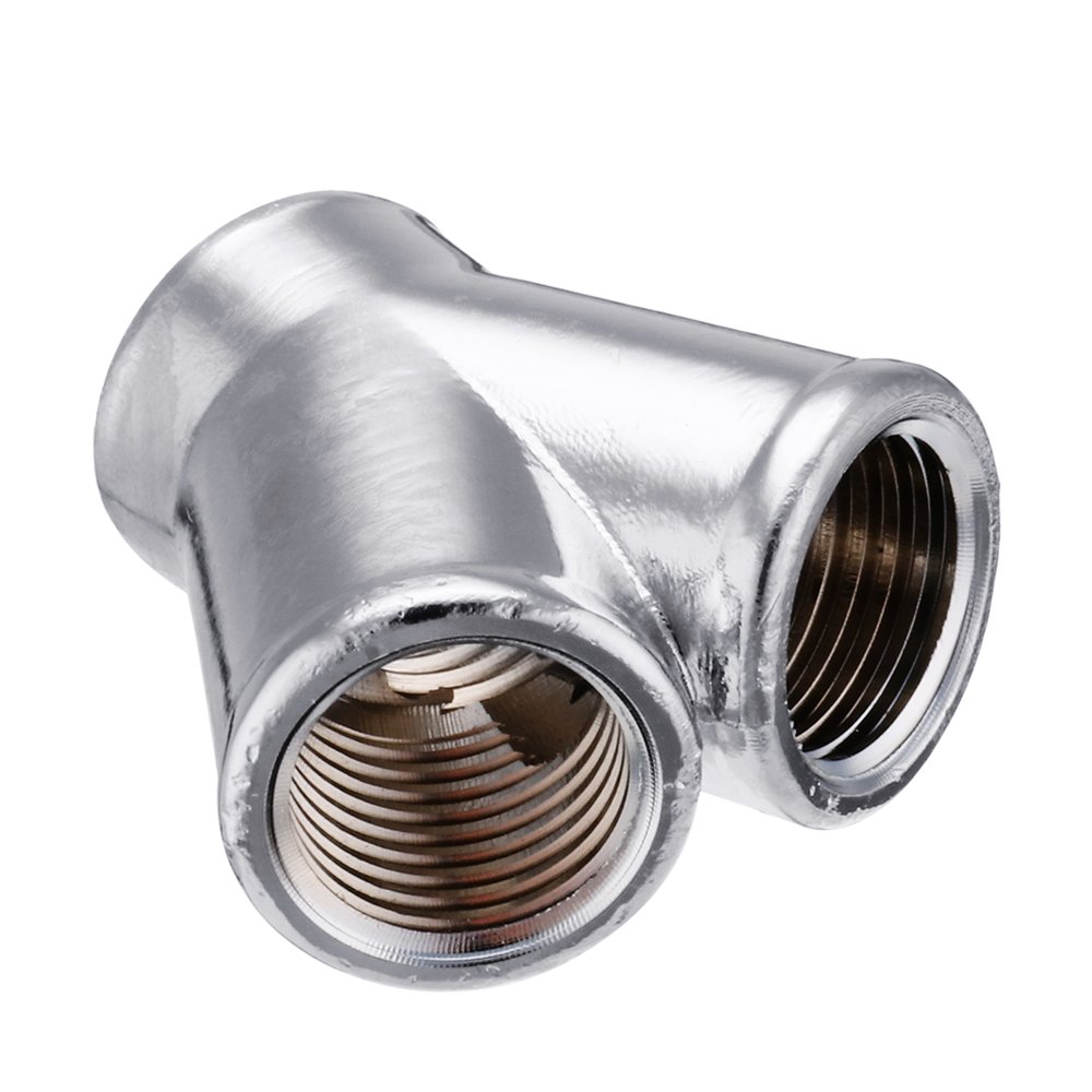 3-Way Y-Shape G1/4 Internal Thread Water Cooling Fittings Joints for PC Computer Water Cooling 1