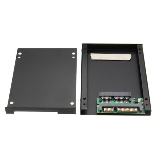 Micro SATA 1.8" to 2.5" SATA HDD Hard Drive Card Converter Adapter HDD Hard Disk Metal Case 2