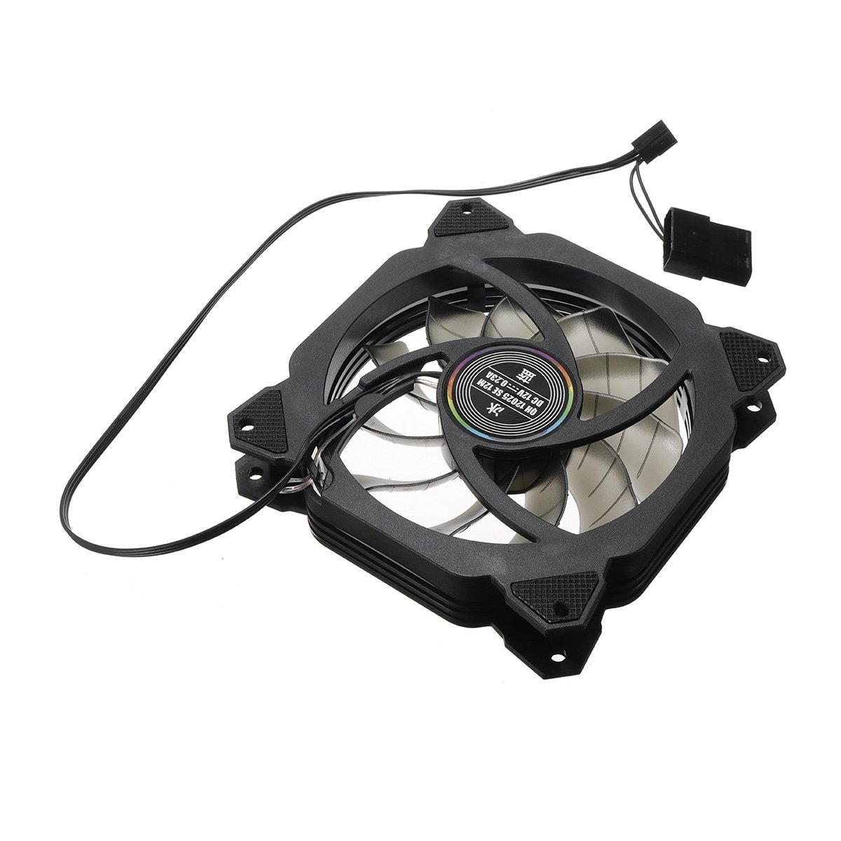1PC 120mm 3Pin 4Pin Monochrome Color Light Cooling Fan for Desktop PC Computer 3 1PC 120mm 3Pin 4Pin Monochrome Color Light Cooling Fan for Desktop PC Computer - Image 3