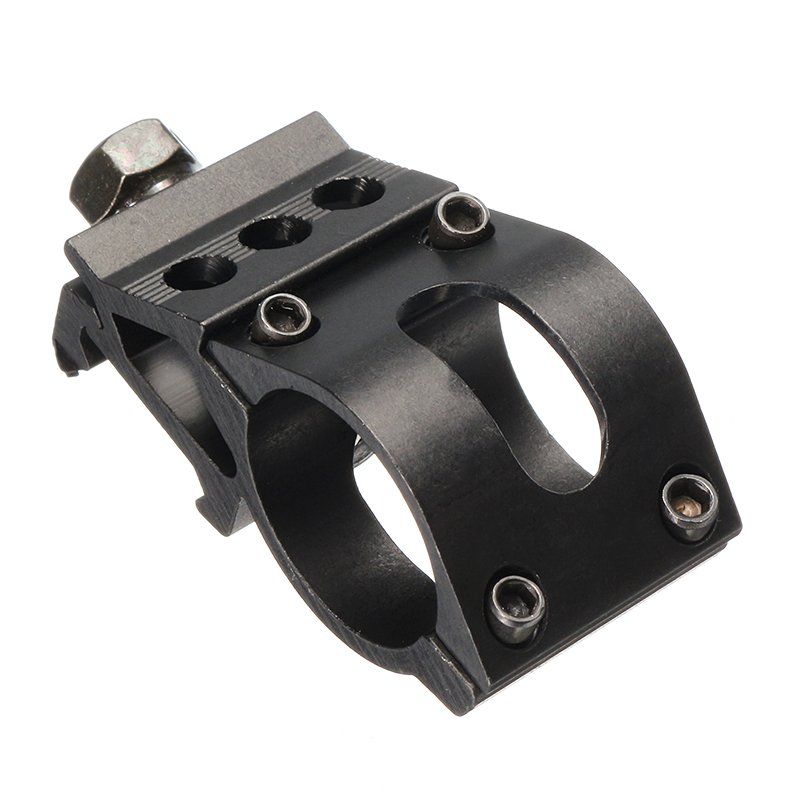 1 Inch Flashlight Laser Holder Tactical 20mm Picatinny Rail Offset Laser Mount 5 1 Inch Flashlight Laser Holder Tactical 20mm Picatinny Rail Offset Laser Mount - Image 5