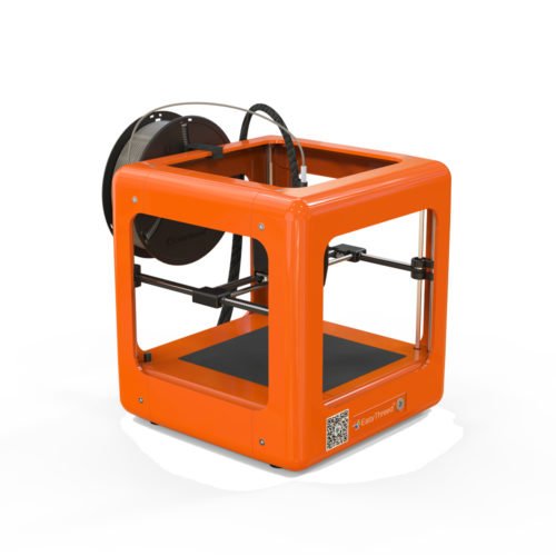 Easythreed® Orange NANO Mini Fully Assembled 3D Printer 90*110*110mm Printing Size Support One Key Printing with CE Certificate/1.75mm 0.4mm Nozzle fo 6