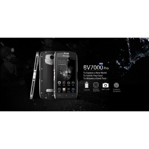 Blackview BV7000 Pro Smartphone - IP68, MT6750T Octa-core, 5.0 Inch, 4GB RAM 64GB ROM, Fingerprint - Silver 3
