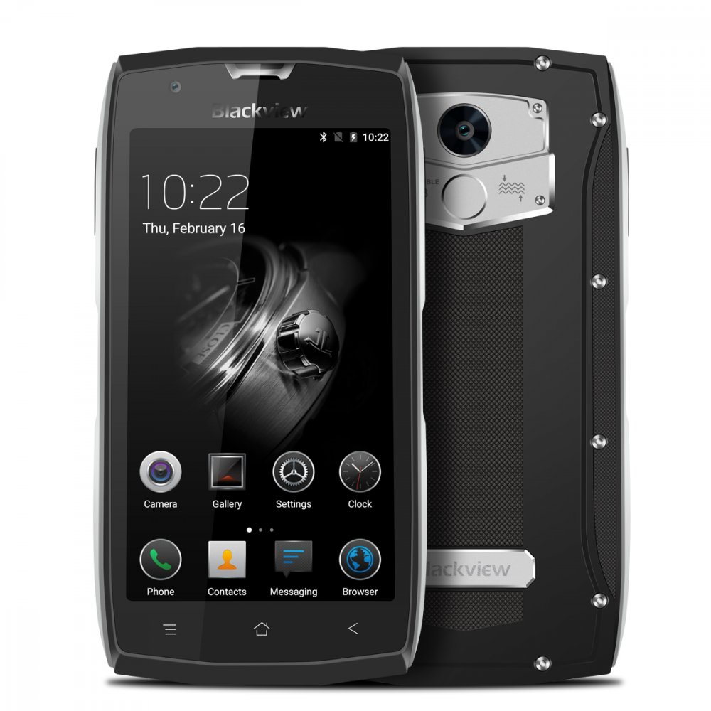 Blackview BV7000 Pro Smartphone - IP68, MT6750T Octa-core, 5.0 Inch, 4GB RAM 64GB ROM, Fingerprint - Silver 2