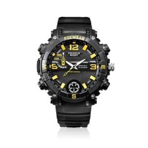 IPX7 Waterproof Monitor Sport Watch Smart WiFi Watch with Mini 720P HD Camera LED Light Illumination - FOX9C/Wifi 32G