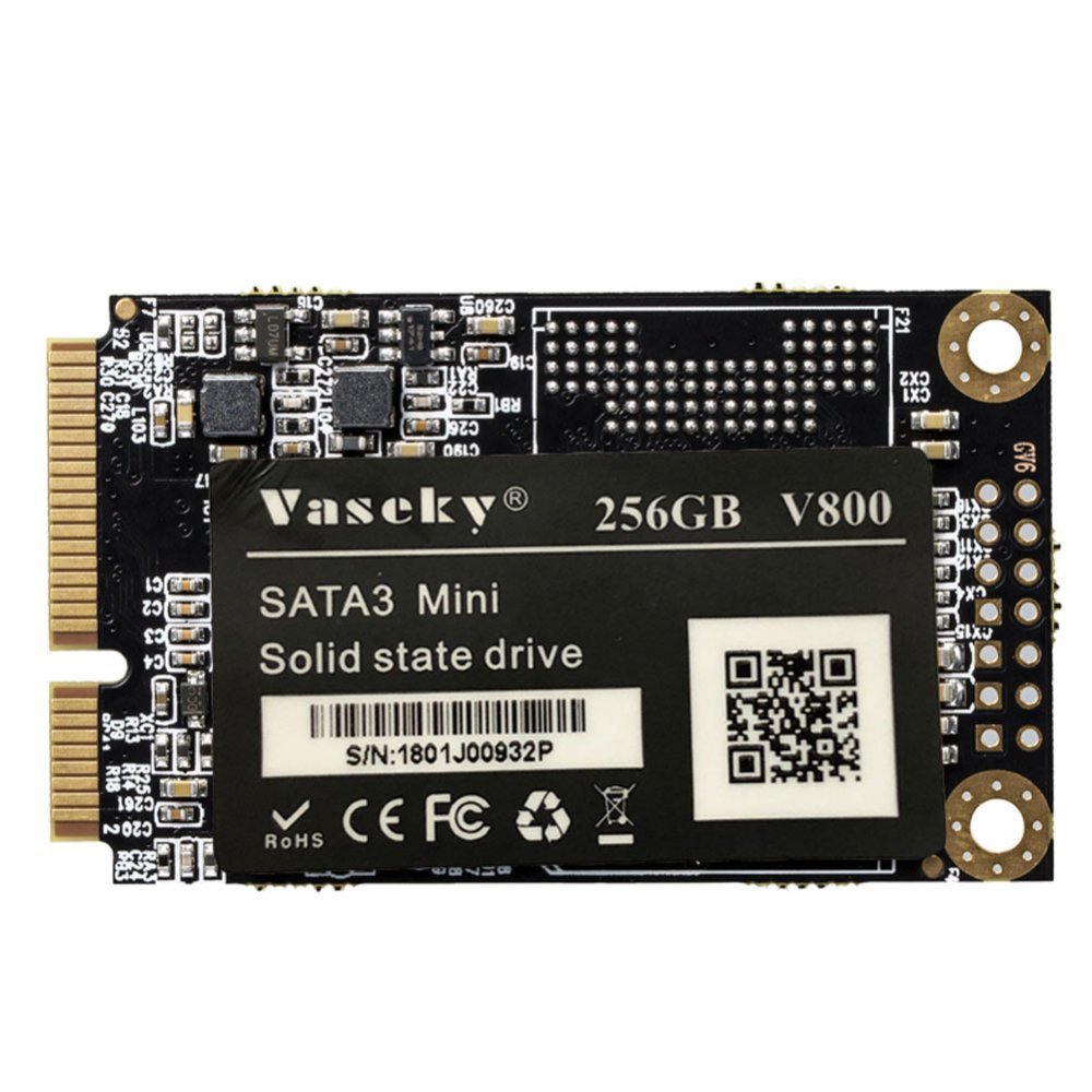 Vaseky SSD Module for Laptop SATA3 Mini Notebook Internal Solid State Drives 1.8 Inch 256GB 2