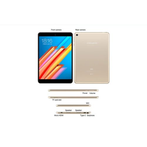 Teclast M89 Android 7.0 Tablet PC - 3GB RAM 32GB ROM, MTK8176 Hexa Core, 7.9 Inch, GPS OTG, Dual Camera Dual - Gold, EU PLUG 3