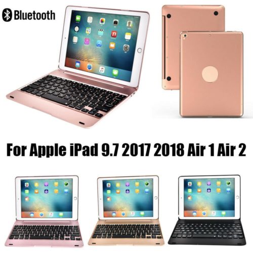 Wireless Bluetooth Keyboard for Apple iPad Air1 Air2 Pro 9.7 Inch 2017/2018 Gold 4