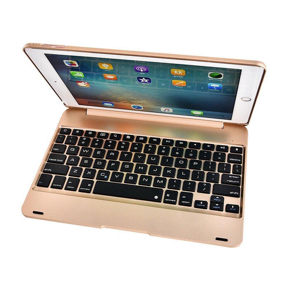 Wireless Bluetooth Keyboard for Apple iPad Air1 Air2 Pro 9.7 Inch 2017/2018 Gold 1
