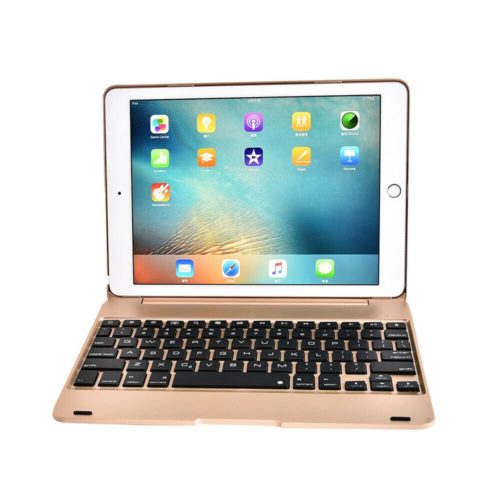 Wireless Bluetooth Keyboard for Apple iPad Air1 Air2 Pro 9.7 Inch 2017/2018 Gold 2