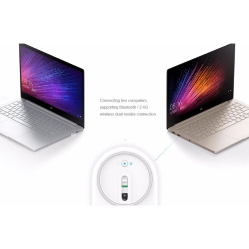 Xiaomi Mi Wireless Mouse - Bluetooth 4.0, 2.4G Connectivity, 2x AAA Battery, 1200DPI, Ultra-Sleek And Light Weight 10