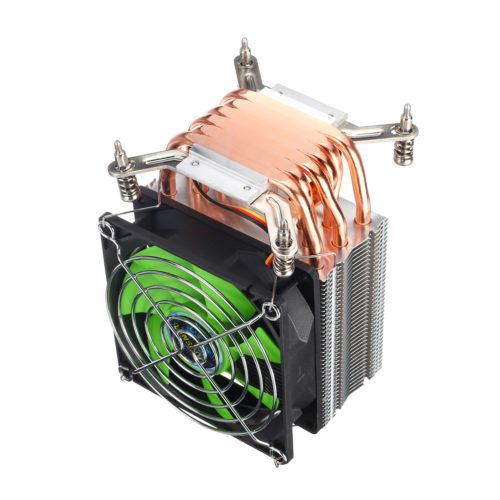 3 Pin 90cm 6 Heat Pipes Cooler Cooling Fan Heatsink for 115X 1366 Motherboard 5