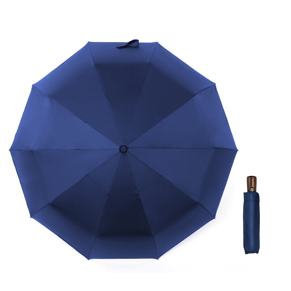 Xmund XD-HK5 2-3 People Wood Handle Automatic Folding Umbrella Portable Waterproof Camping Sunshade 7 Xmund XD-HK5 2-3 People Wood Handle Automatic Folding Umbrella Portable Waterproof Camping Sunshade - Image 7