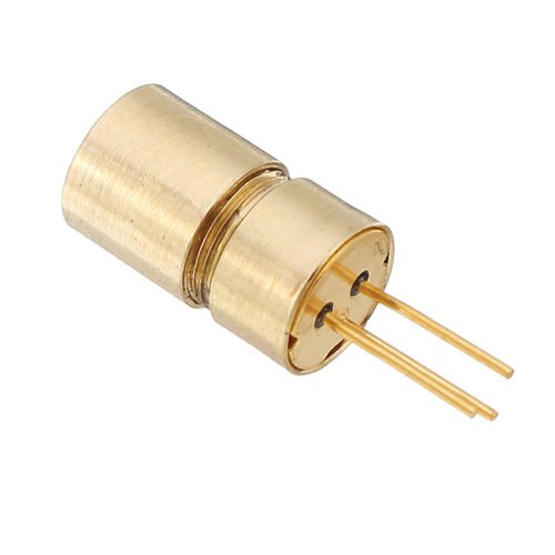 650nm 10mw 5V Red Dot Laser Diode Mini Laser Module Head for Equipment Industry 6x10.5mm 4