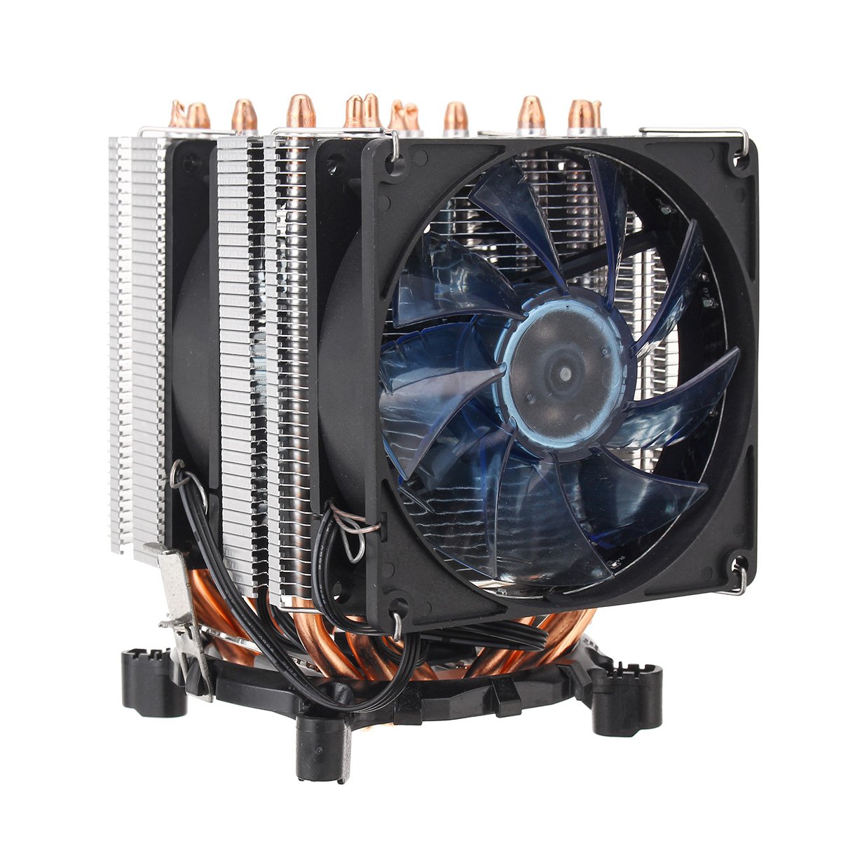 3Pin Six Copper Heat Pipes Blue Backlit CPU Cooling Fan for Intel 775 1150 1151 AMD 6 3Pin Six Copper Heat Pipes Blue Backlit CPU Cooling Fan for Intel 775 1150 1151 AMD - Image 6