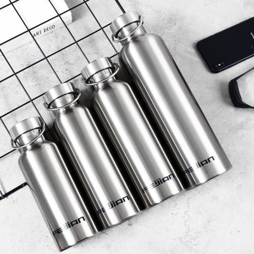 500ml~1000ml Portable Stainless Steel Thermos Bottle Water Cup Vacuum Bottle Sports Outdoor Travel 8