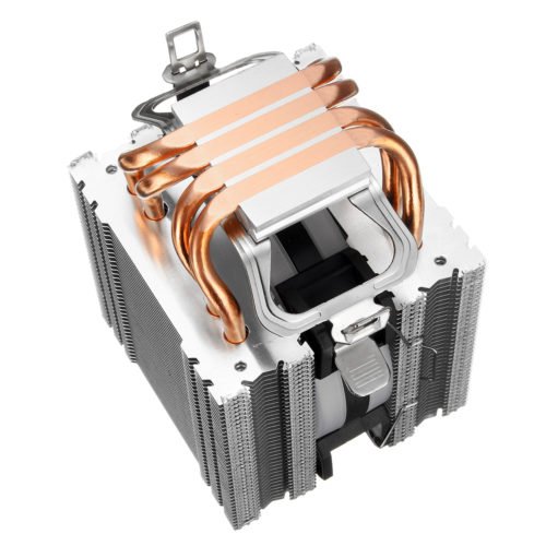 4Pin 4 Heatpipes Colorful Backlit CPU Cooling Fan Cooler Heatsink For Intel AMD 6
