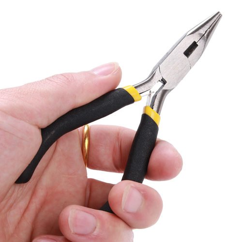 DANIU 8Pcs Round Beading Nose Pliers Wire Side Cutters Pliers Tools Set 12