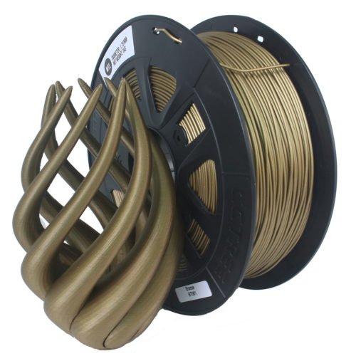 CCTREE® 1.75mm 1KG/Roll Metal Bronze/Copper Filled Filament for Creality CR-10/Ender 3/Anet 3D Printer 2