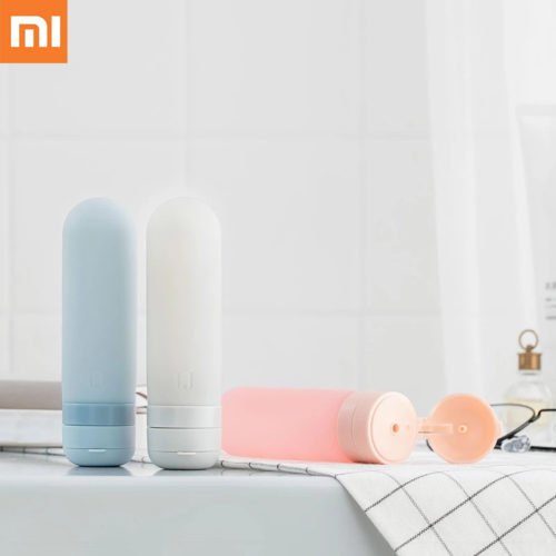Xiaomi U 3Pcs/Set 50ml Portable Silicone Squishy Bottles Cosmetic Shampoo Shower Gel BPA Free Outdoor Travel 7