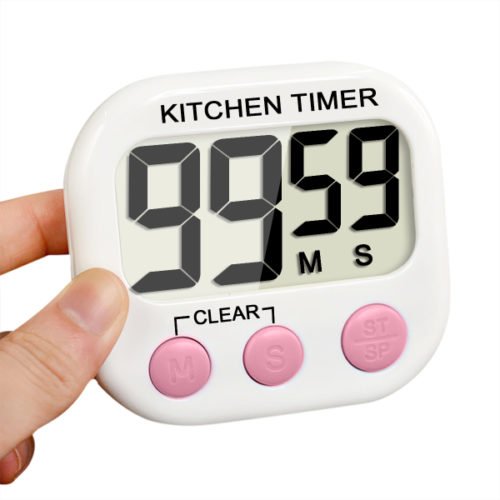 EIVOTOR HX103-2 LCD Electronic Timer Digital Timers Kitchen Timer Reminder 6