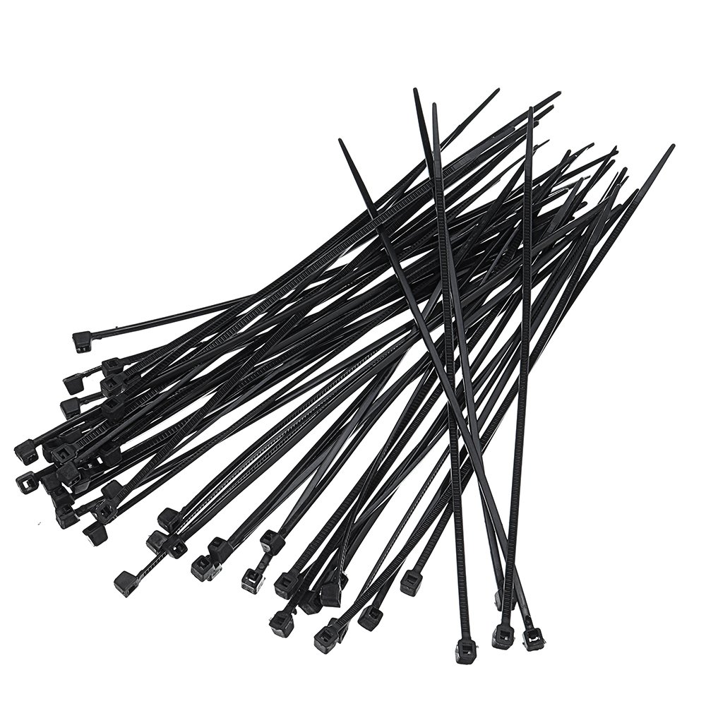 50pcs White Black 3x150mm Cable Ties Model Manufacturing Tools 2